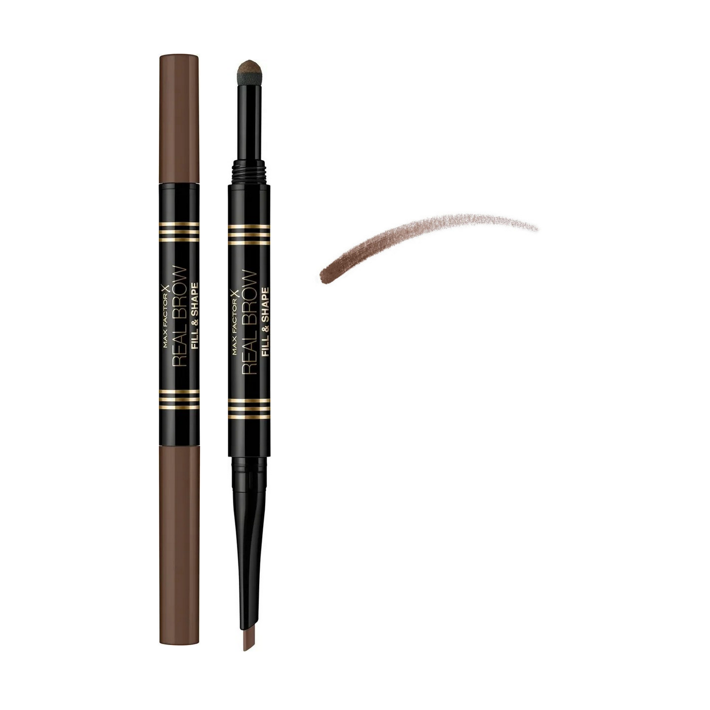 Real brown. Max Factor real Brow fill and Shape. Карандаш для бровей максфактор 002. Max Factor карандаш для бровей Brow Shaper. Max Factor real Brow Duo Kit.