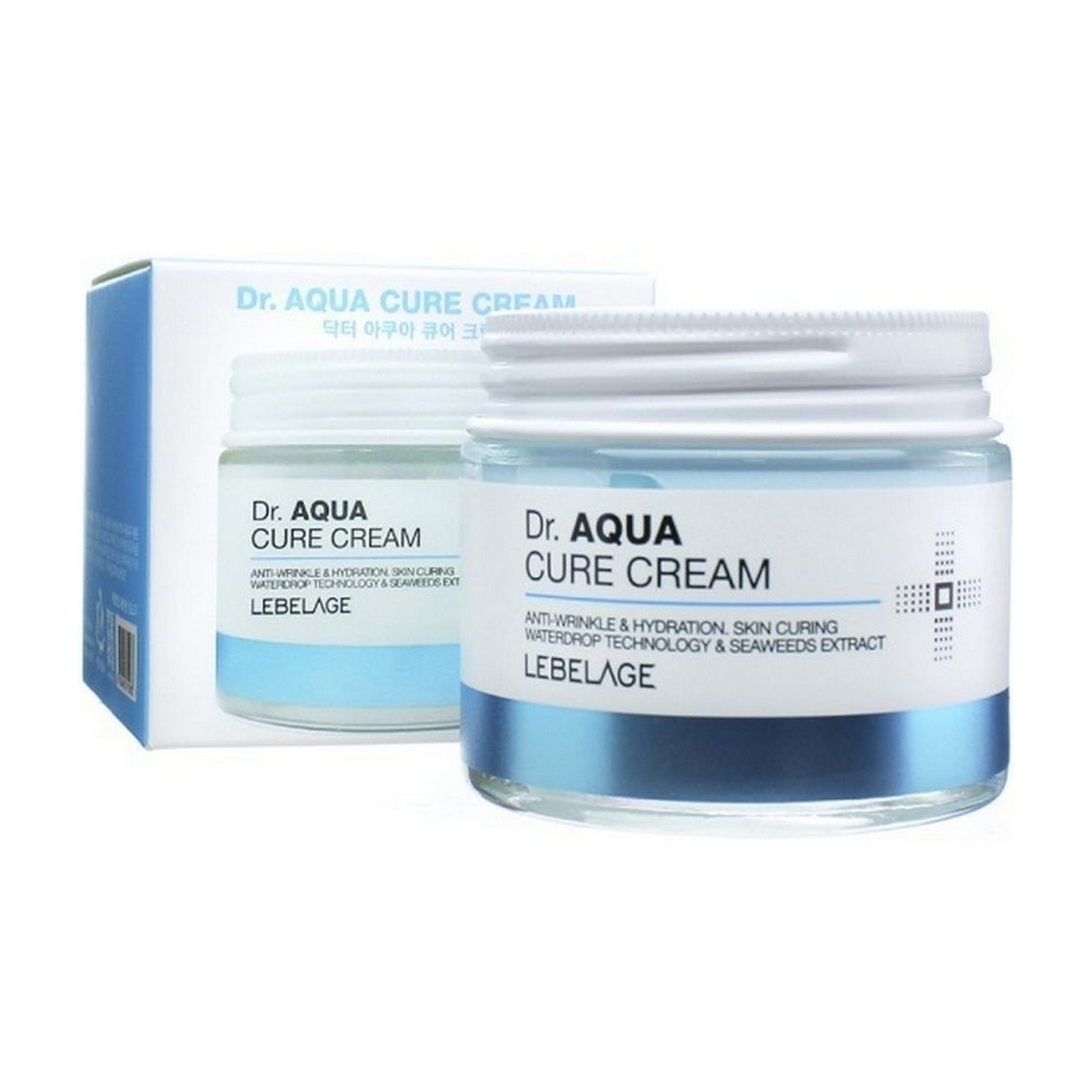 Купить крем 70. Крем для лица увлажняющий с морскими водорослями Lebelage Dr. Aqua Cure Cream. Lebelage Dr. Hyaluronic Cure Cream (70ml). Крем для лица Dr Hyaluronic Cure Cream. Lebelage] крем для лица для обезвоженной кожи водоросли Dr. Aqua Cure Cream, 70 мл.