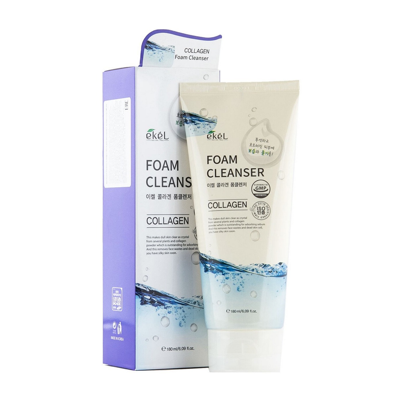 Foam cleanser. Ekel пенка для умывания с коллагеном Foam Cleanser Collagen 180 мл. Ekel пена для умывания с коллагеном Foam Cleanser Collagen 100 мл. Ekel Collagen Foam Cleanser 100 ml - пенка для умывания с коллагеном, 100 мл. Умывалка д/лица Ekel 100мл Collagen Foam Cleanser 653427.