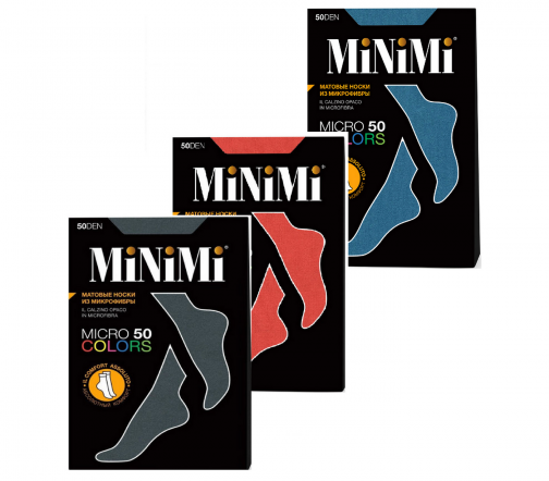 Minimi Носки Micro Colors 3D 50 den