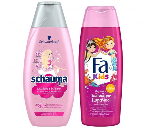Schwarzkopf Kids Набор для девочек Открой мир сказок Шампунь-бальзам 2в1 350мл+Гель для душа 250мл