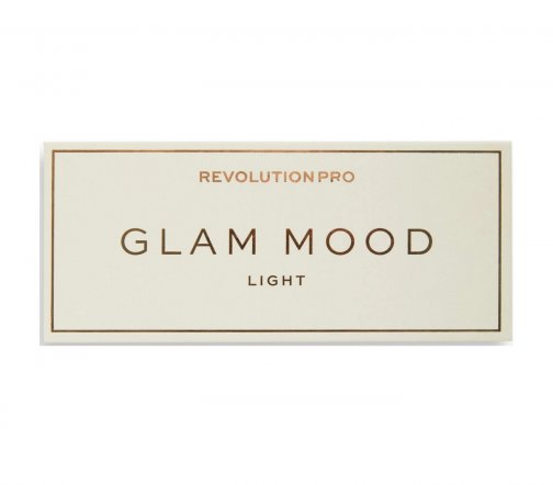 Revolution Pro Палетка для макияжа Бронзер, хайлайтер и румяна Glam Mood Light