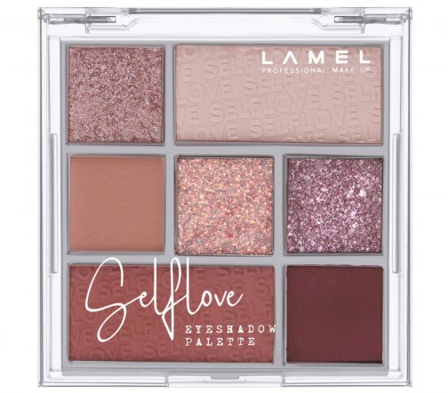 Lamel Professional Палетка теней для век Selflove 401
