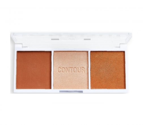 Revolution Relove Палетка для скульптурирования лица Contour Trio