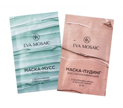 Eva Mosaic Уход Набор масок для лица Beauty Десерт 2*6мл