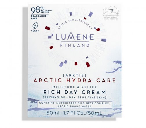 Lumene Arctic Hydra Care Arktis Крем дневной насыщенный увлажняющий и успокаивающий 50мл