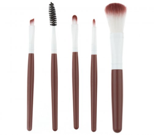 Dewal Beauty Набор косметических кистей в тубусе 5шт BS-6009
