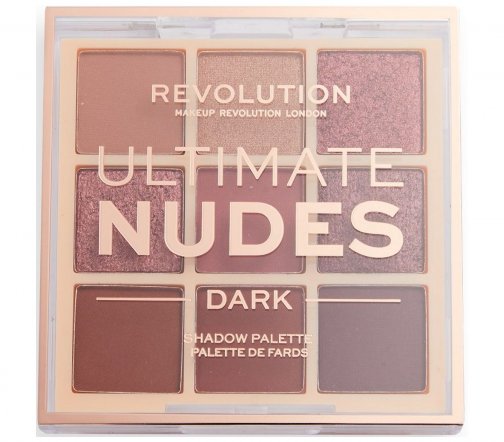 Makeup Revolution Палетка теней для век Ultimate Nudes Dark