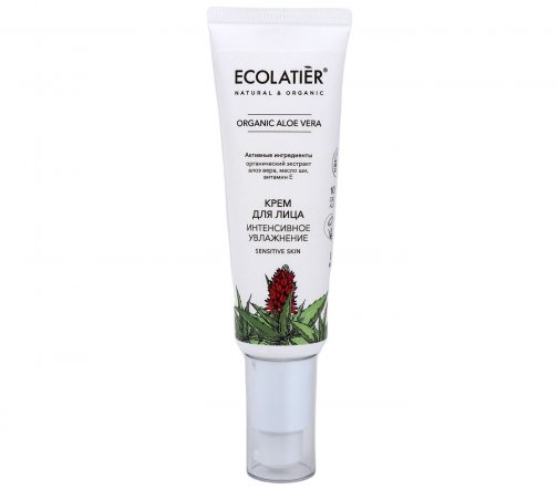 Ecolatier Organic Aloe Vera Набор Тоник для лица+Гель для умывания+Крем для лица