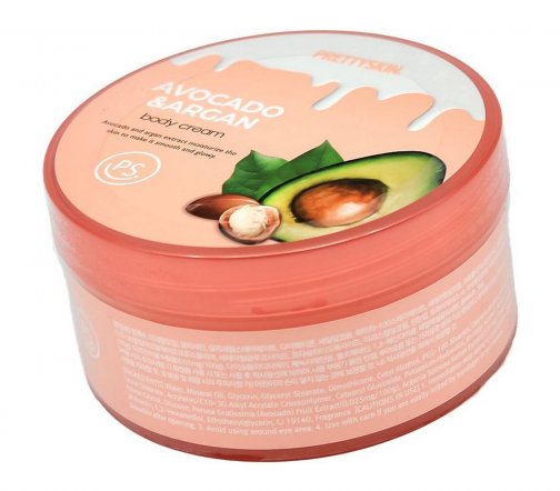 Pretty Skin Avocado&Argan Body Крем питательный для тела Авокадо и аргановое масло 300мл