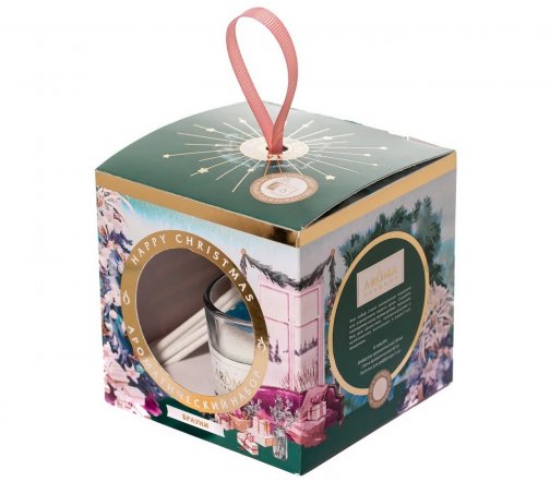 Aroma Harmony Happy Christmas Набор ароматический Брауни Свеча 60гр+Диффузор 30мл
