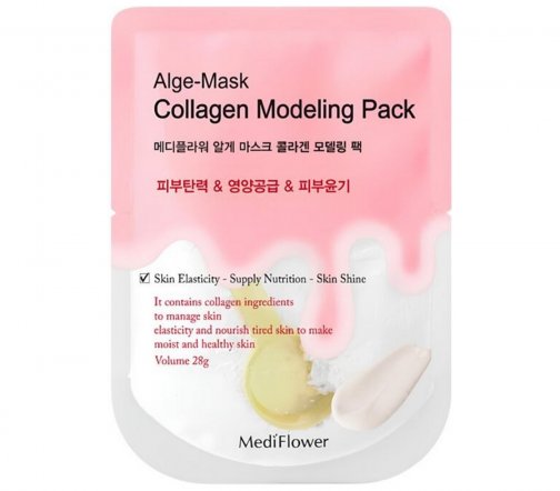 Medi Flower Alge-Mask Collagen Маск альгинатная моделирующая для лица с коллагеном 28гр