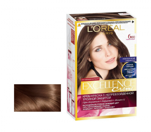 L'Oreal Paris Excellence Краска для волос 6.00 Темно-русый