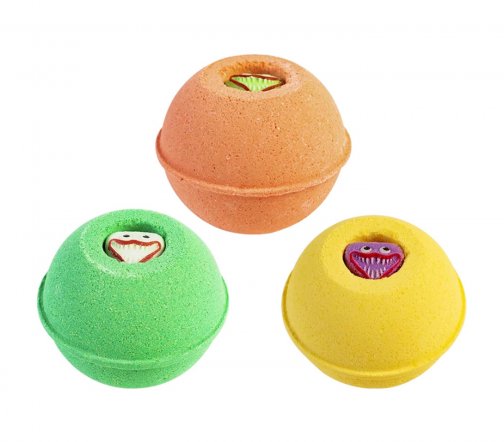 L'Cosmetics Гейзер бурлящий для ванны с игрушкой Huggy Wuggy 230гр
