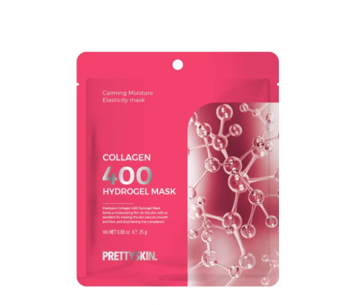 PrettySkin Collagen 400 Hydrogel Маска гидрогелевая для лица с коллагеном 25гр