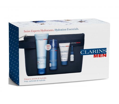 Clarins Men Набор Комплексная программа ухода Очищение-Бритье-Увлажнение