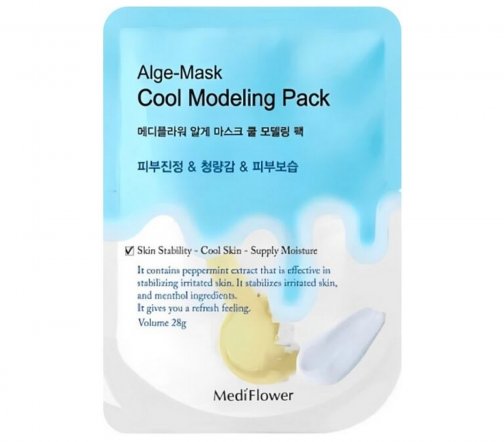 Medi Flower Alge-Mask Cool Маска альгинатная моделирующая охлаждающая для лица 28гр