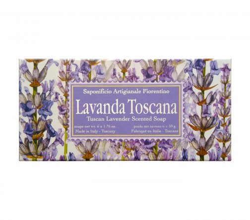 SAF Lavanda Toscana Набор Мыло Lavanda Toscana Тосканская Лаванда 6*50гр