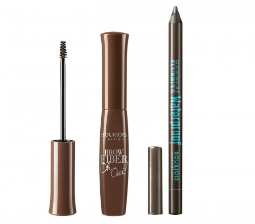 Bourjois Набор Карандаш для глаз Contour Clubbing+Тушь для бровей Brow Fiber Oh Oui