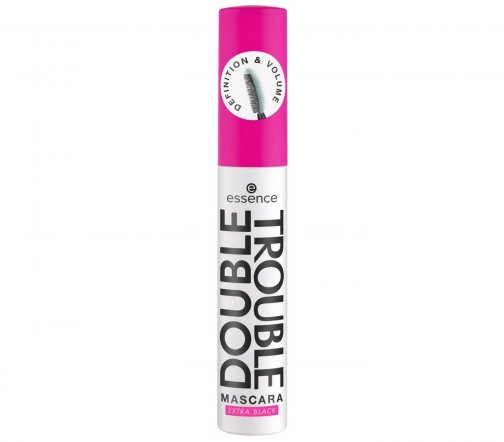 Essence Тушь Volumizing Mascara Double Trouble Extra Black