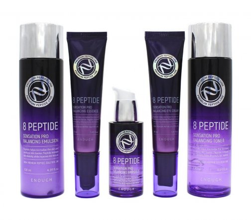 Enough Premium 8 Peptide Набор средств с пептидами 5 предметов