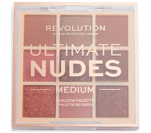 Makeup Revolution Палетка теней для век Ultimate Nudes Medium