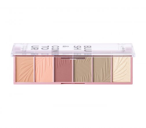 Lamel Professional Палетка румян Blush&Contour 03