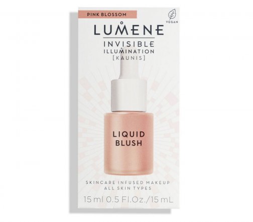 Lumene Invisible Illumination Румяна-флюид ухаживающие Розовый лепесток 15мл