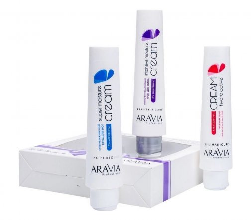 Aravia Professional Набор Super Moisture Бальзам для рук 100мл+Крем для ног 100мл