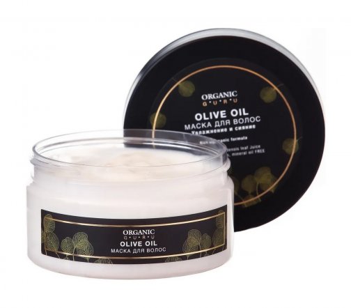 Organic Guru Маска для волос Масло оливы 200мл