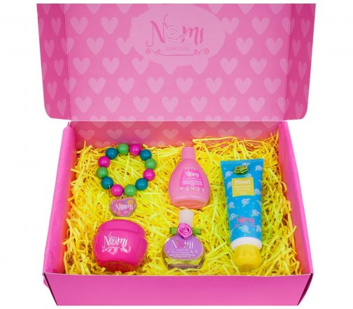 Nomi Набор детский Beauty Box №2 Браслет+Лак+Крем для лица+Крем для рук+Жидкость для снятия лака