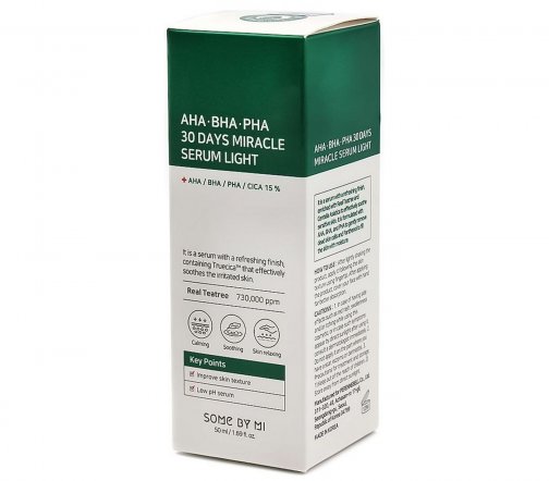Some By Mi AHA-BHA-PHA 30 Days Miracle Serum Сыворотка кислотная для пробая для проблемной кожи 50мл