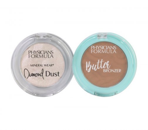 Physicians Formula Набор сияющий дуэт Пудра-бронзер+Хайлайтер