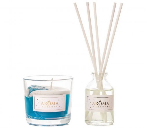 Aroma Harmony Happy Christmas Набор ароматический Брауни Свеча 60гр+Диффузор 30мл
