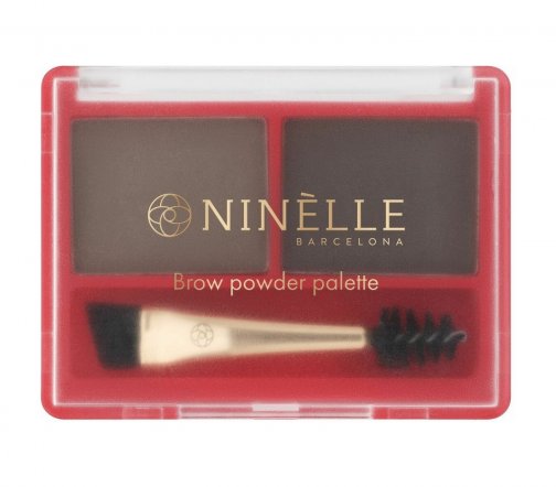 Ninelle Палетка пудровая для макияжа бровей Chic