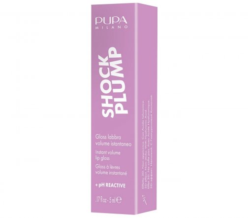 Pupa Блеск с эффектом мгновенного увеличения объема губ Shock Plump