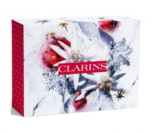Clarins Extra-Firming Набор Сыворотка Double Serum 50мл+Крем дневной 15мл+Крем ночной 15мл+Сыворотка