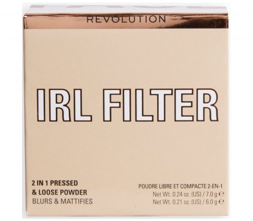 Makeup Revolution Пудра компактная и рассыпчатая 2в1 IRL Soft Focus Translucent