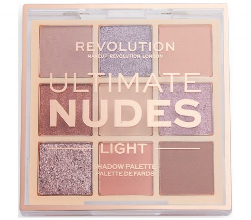 Makeup Revolution Палетка теней для век Ultimate Nudes Light