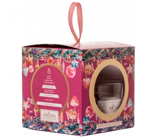 Aroma Harmony Happy Christmas Набор ароматический Замороженные ягоды Свеча 60гр+Диффузор 30мл