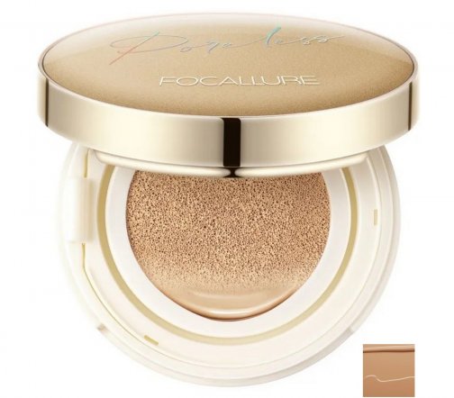 Focallure Тональный крем-кушон Poreless Matte Air Cushion