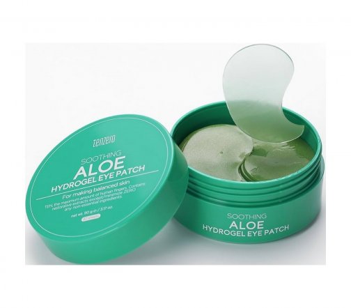 Tenzero Hydrogel Aloe Патчи гидрогелевые для глаз с алоэ 60шт