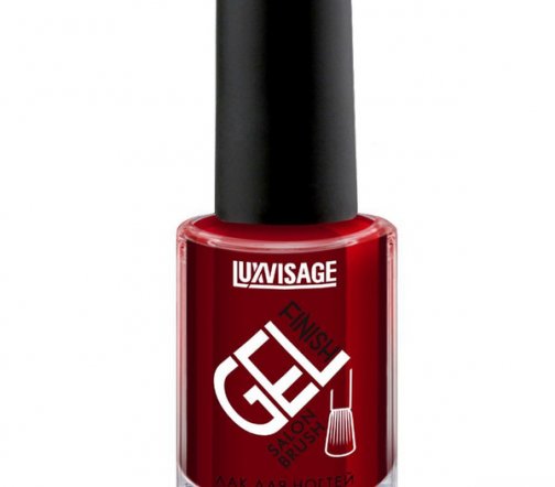 Luxvisage Лак Gel Finish  Темно-бордовый