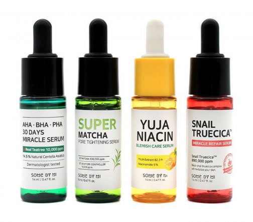 Some By Mi Набор 4 мини версии сывороток Total Care Serum 14мл*4шт