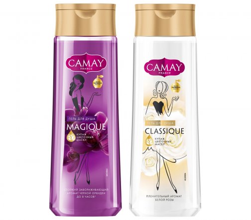 Camay Набор Magique Aura Гель для душа Magique 250мл+Гель для душа Classique 250мл