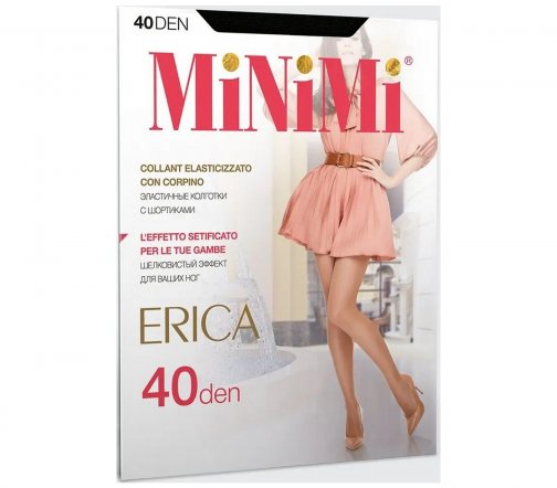 Minimi Колготки Erica 40 den  (Черный)