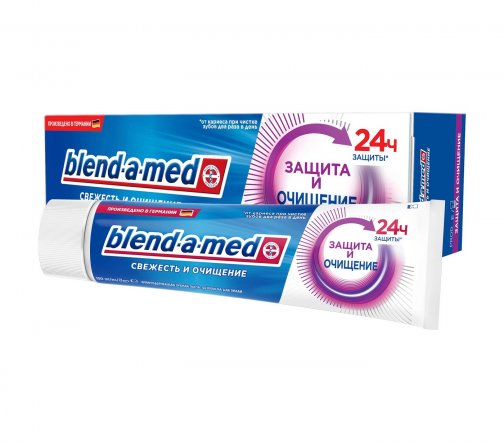 Blend-a-Med Паста зубная Свежесть и Очищение Защита и очищение 100мл