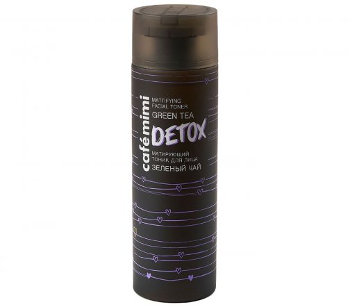Cafe Mimi Тоник матирующий для лица Detox Зеленый чай 200мл
