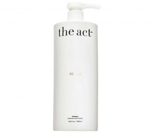 The Act Detox Шампунь бессульфатный с яблочным уксусом 1000мл