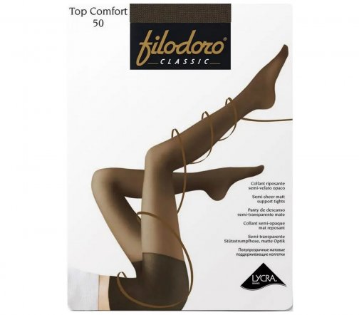 Filodoro Classic Колготки Top Comfort 50 den  (Черный)